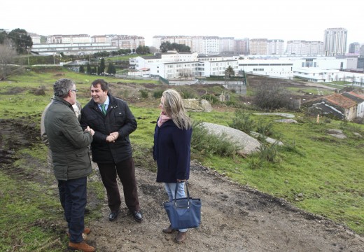 O alcalde destaca no inicio das obras do parque Adolfo Suárez que este proxecto supón a “reforma integral” de Visma